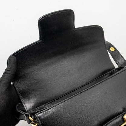 Gucci Horsebit 1955 shoulder bag calfskin black