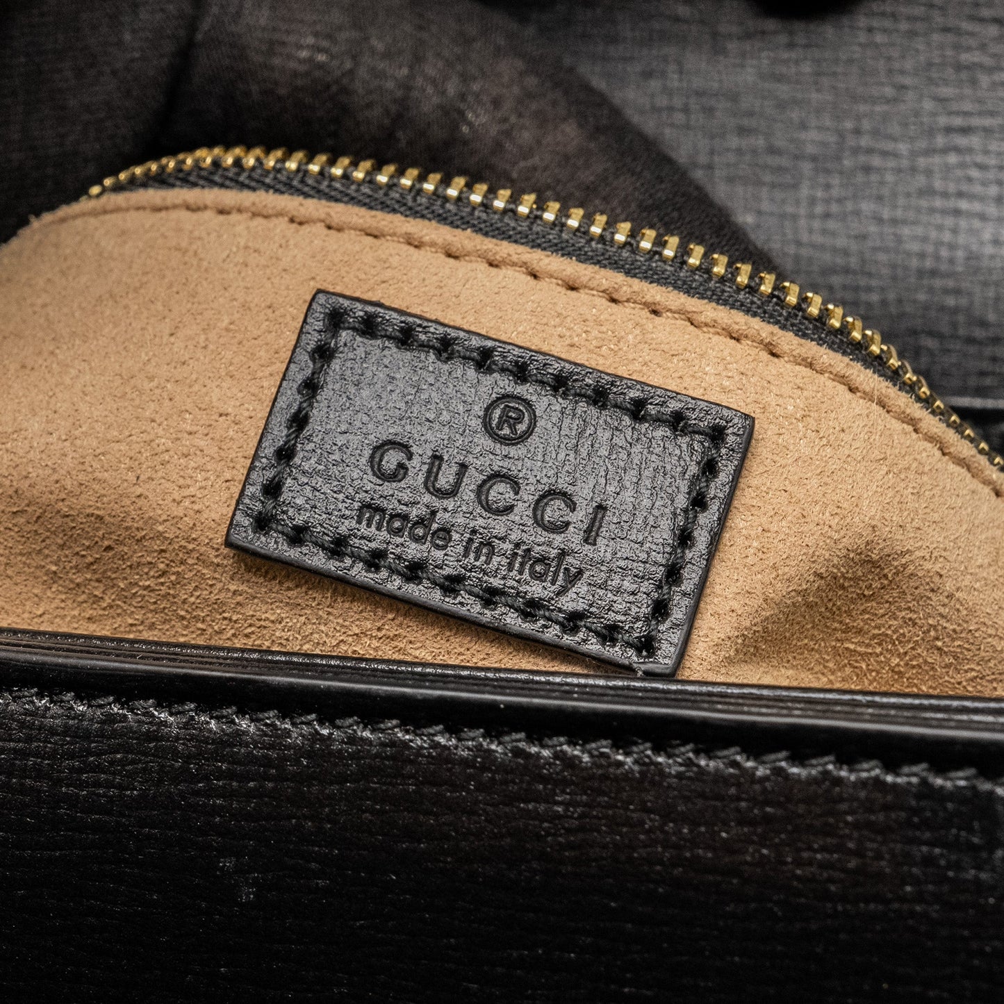 Gucci Horsebit 1955 shoulder bag calfskin black