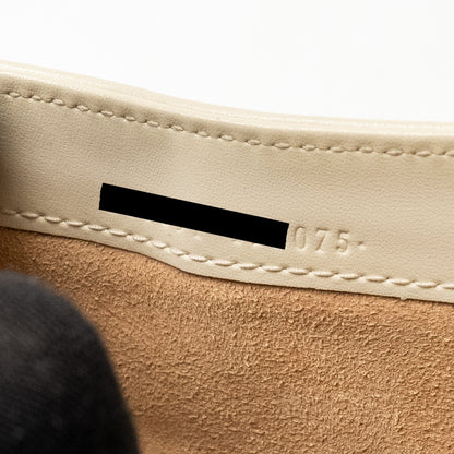 Gucci Jackie 1961 Mini Shoulder Bag Calfskin WHITE