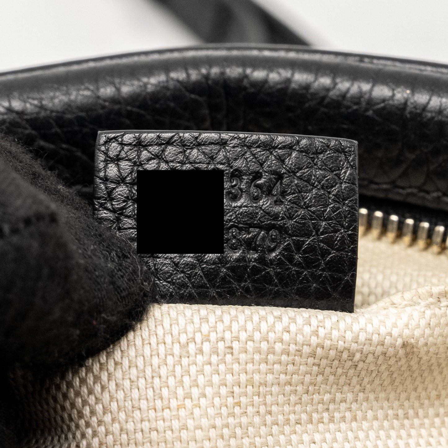 Gucci Soho Disco camera Crossbody Bag Calfskin Black L