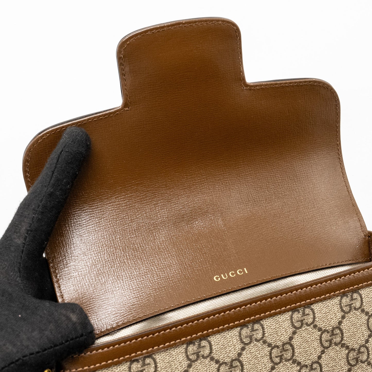 Gucci Horsebit 1955 Mini Bag GG Supreme Canvas