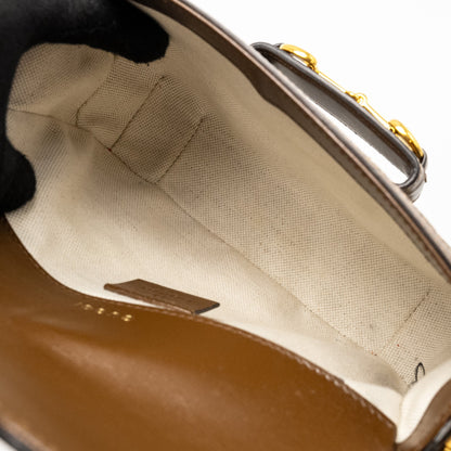 Gucci Horsebit 1955 Mini Bag GG Supreme Canvas