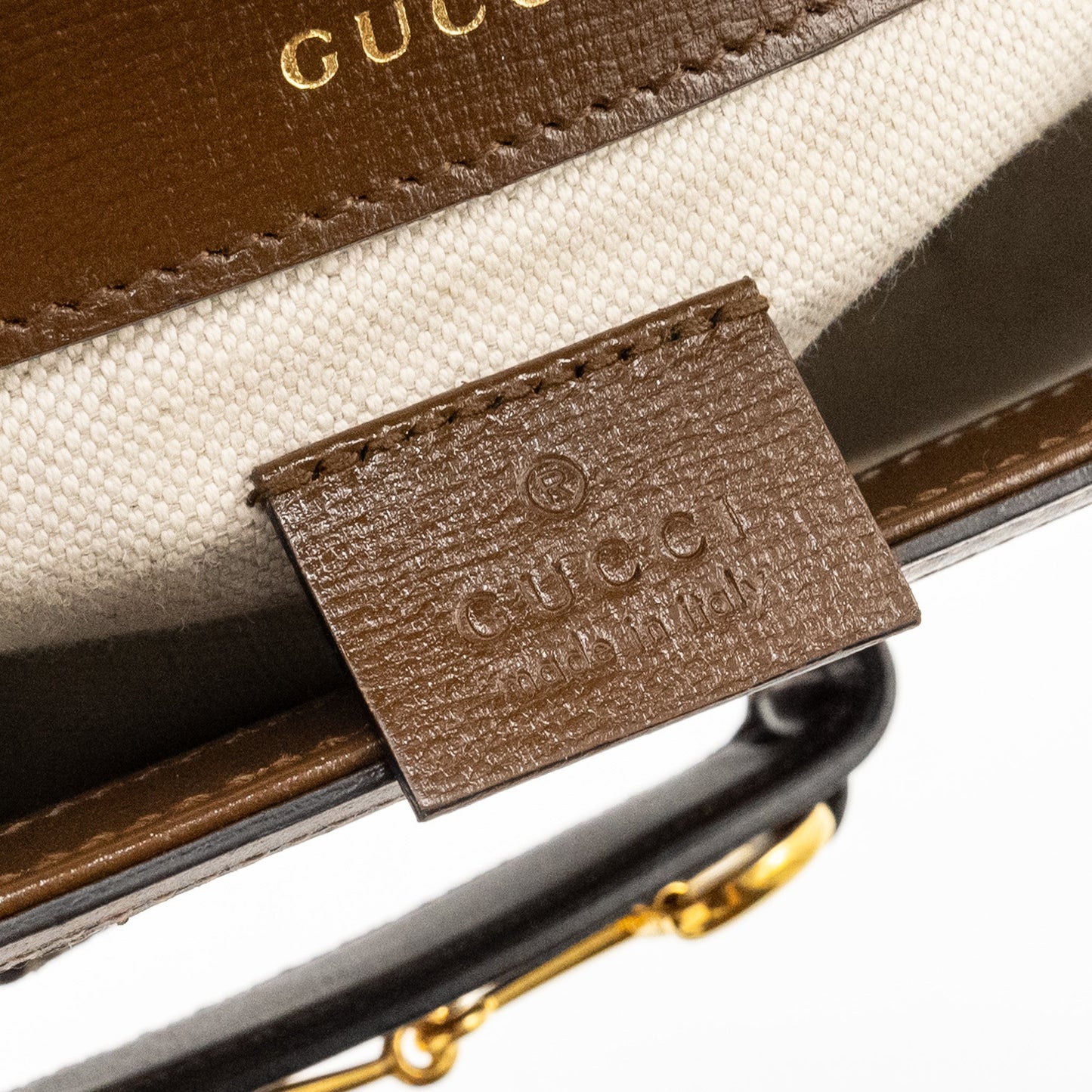 Gucci Horsebit 1955 Mini Bag GG Supreme Canvas