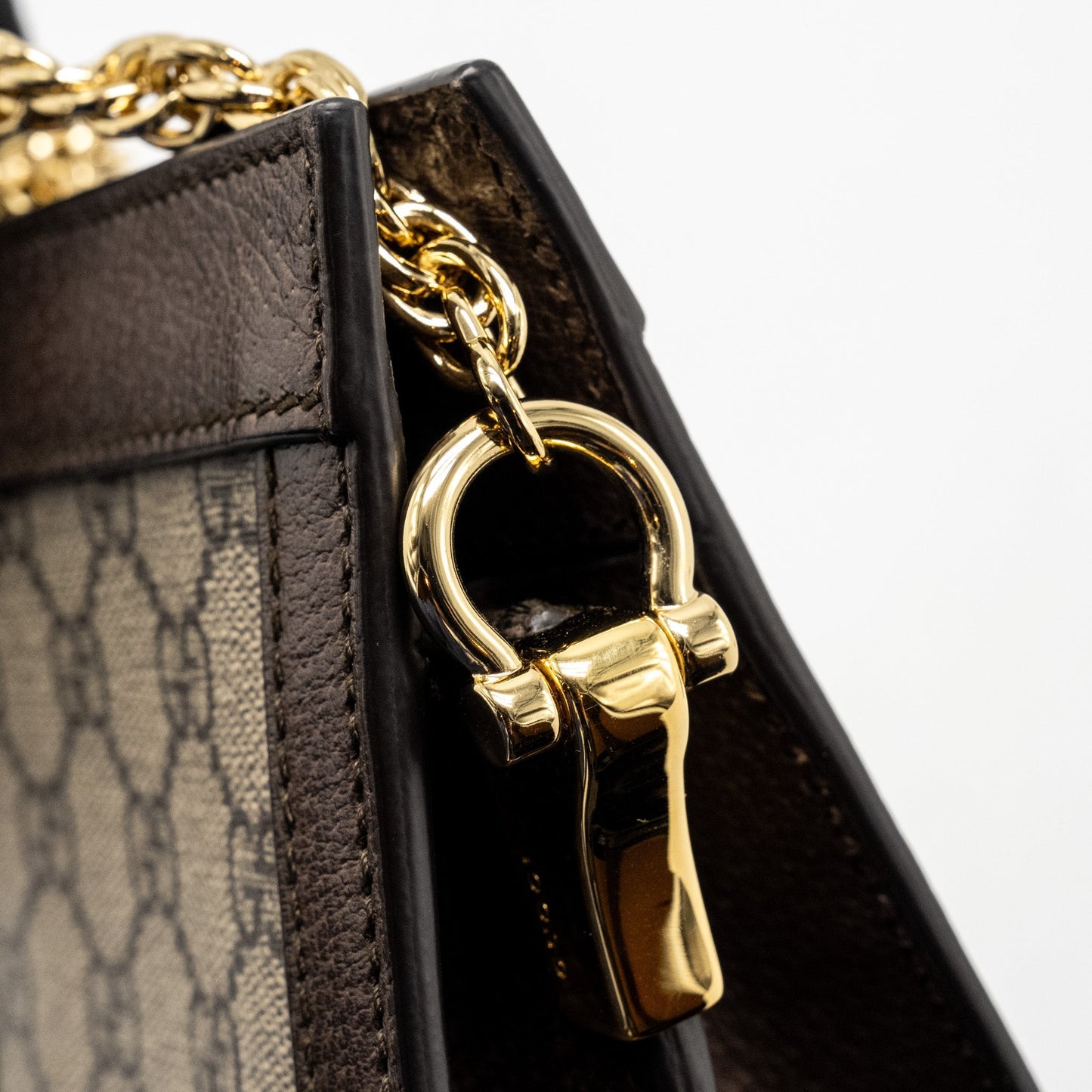 Gucci Ophidia Small Shoulder Bag GG Supreme Canvas/Leather