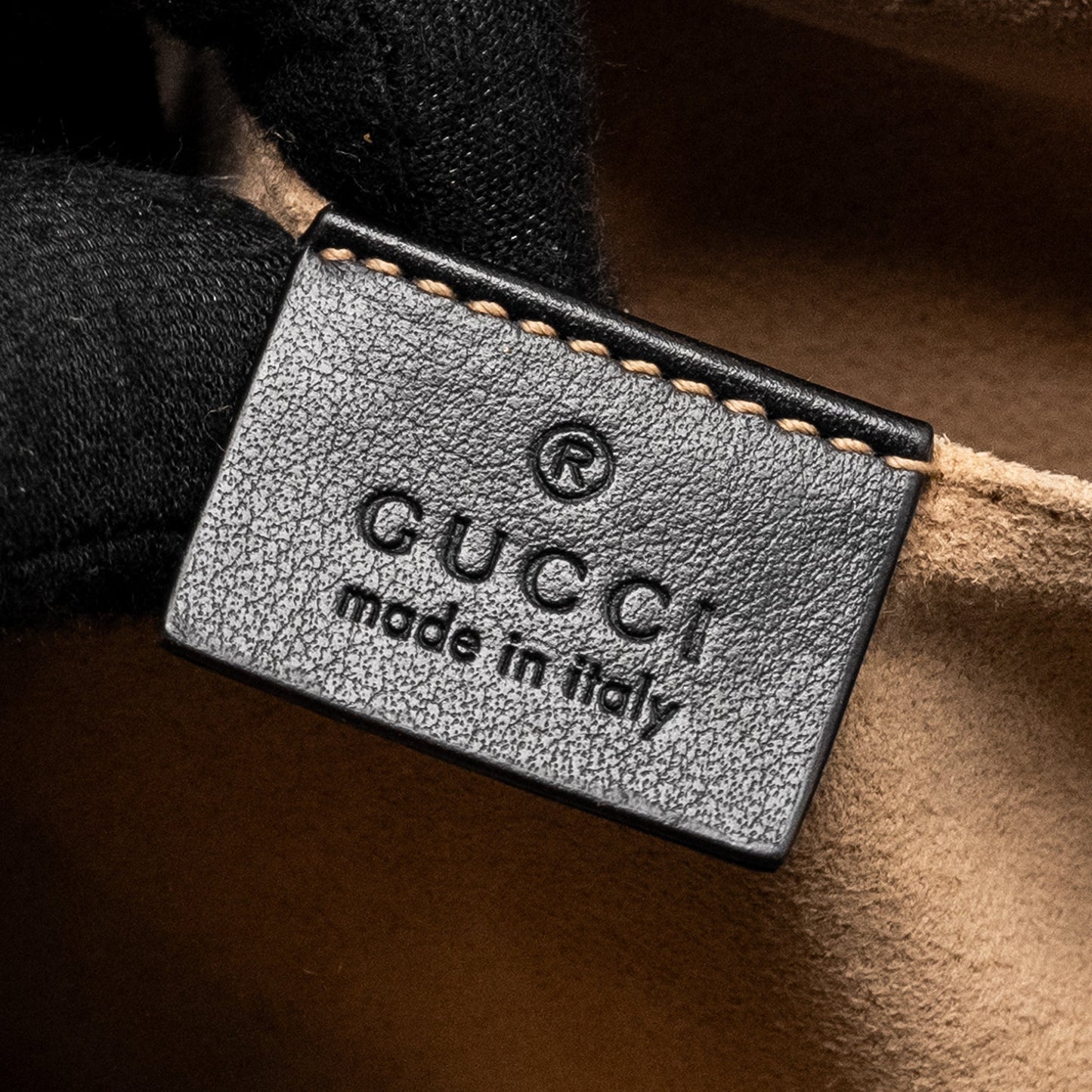 Gucci Marmont Camera Bag Calfskin Black