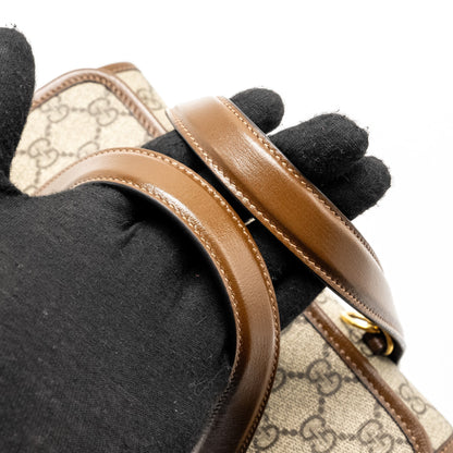 Gucci Top Handle Horsebit 1955 Bag GG Supreme Canvas