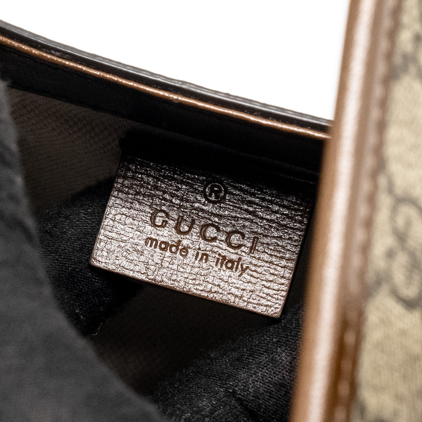 Gucci Top Handle Horsebit 1955 Bag GG Supreme Canvas