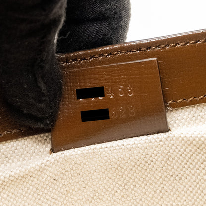 Gucci Top Handle Horsebit 1955 Bag GG Supreme Canvas