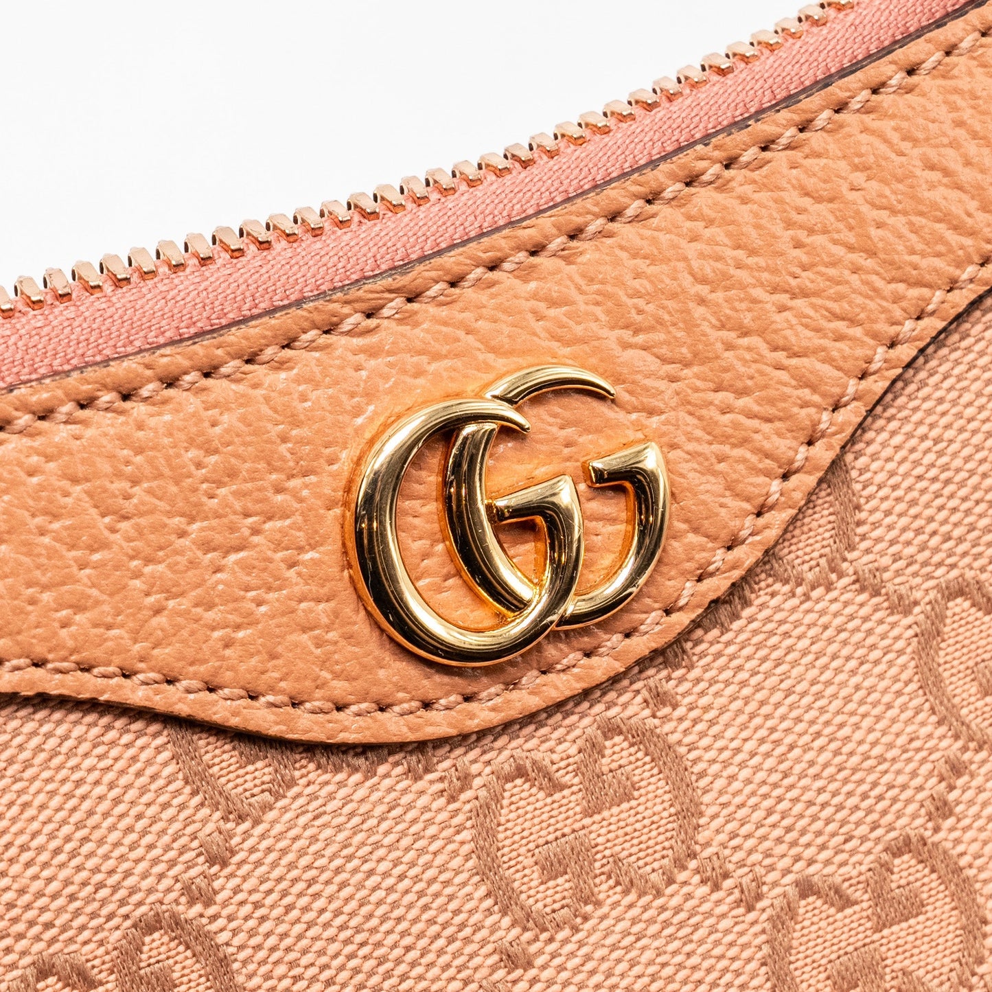 Gucci Small Ophidia Hobo Bag GG Supreme Canvas Pink L