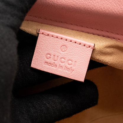 Gucci Mini Diana Bamboo Tote Bag Leather Pink