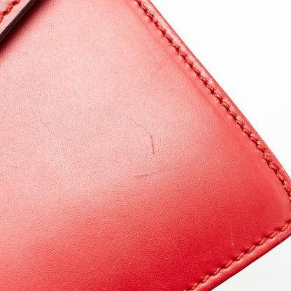 Gucci Top Handle Mini Sylvie calfskin red