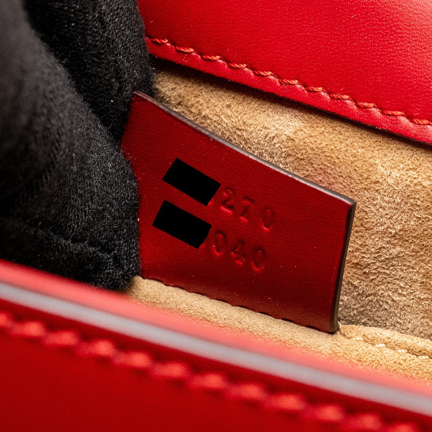 Gucci Top Handle Mini Sylvie calfskin red