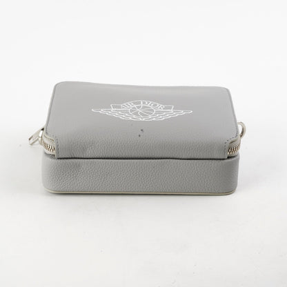 Dior x Air Jordan Wings Messenger Crossbody Bag Grey