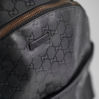 Gucci Mongoram Black Backpack
