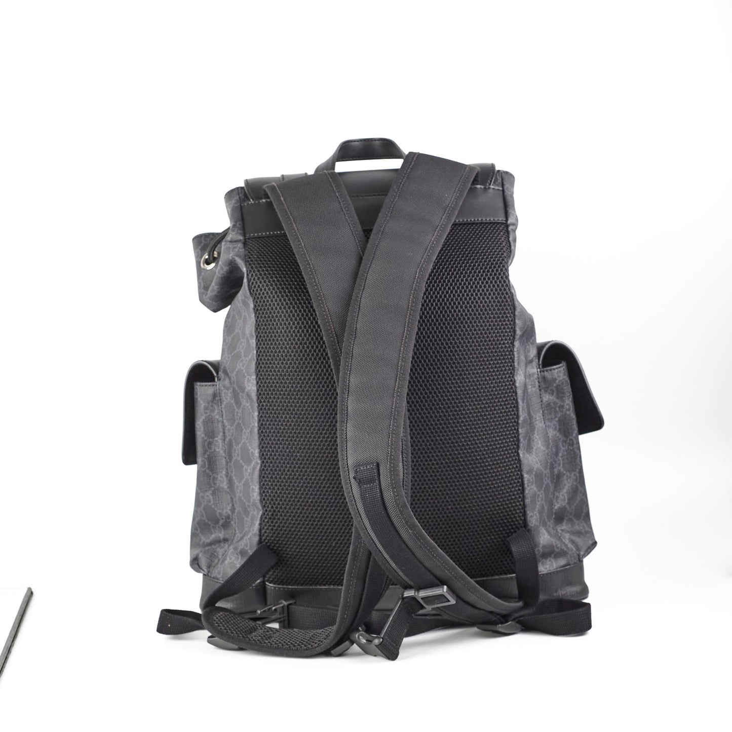 Gucci Monogram Black Men's Backpack