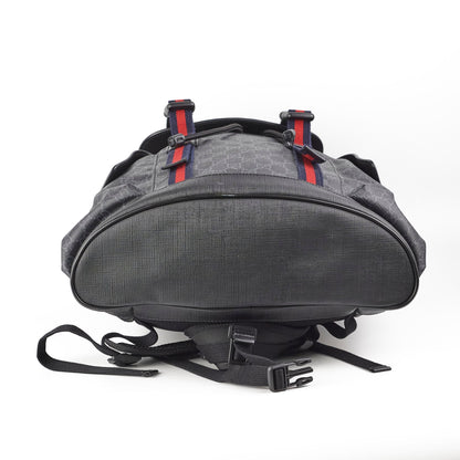 Gucci Monogram Black Men's Backpack