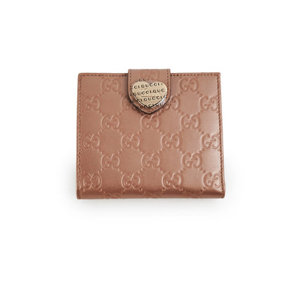 Gucci GG Supreme Wallet Pink