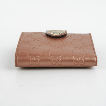 Gucci GG Supreme Wallet Pink