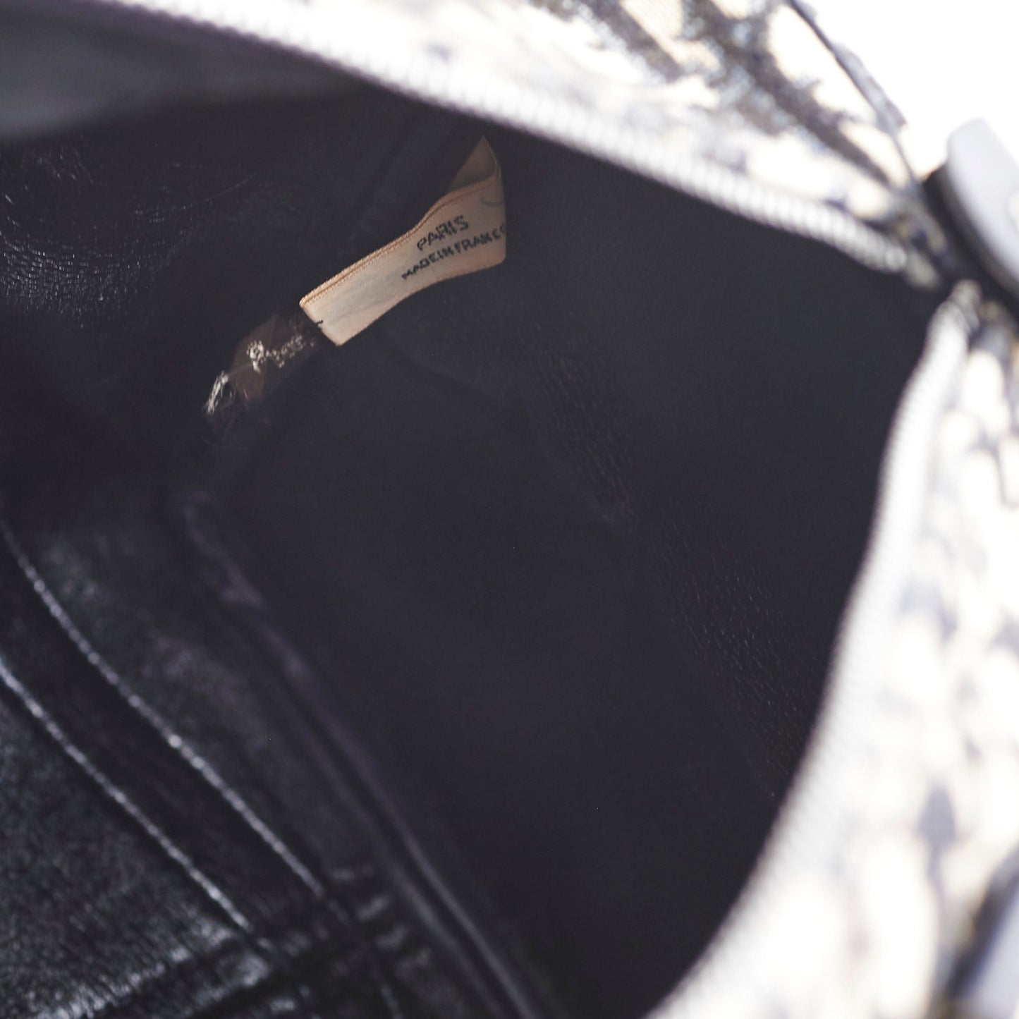 Christian Dior Boston Navy Monogram Bag