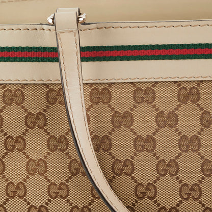 Gucci Monogram Vintage Shoulder Tote