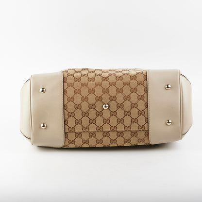Gucci Monogram Vintage Shoulder Tote