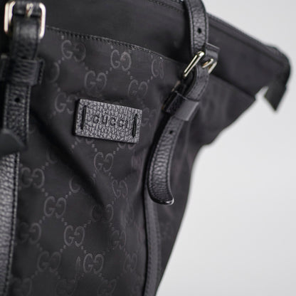 Gucci Vintage Monogram GG Black Tote
