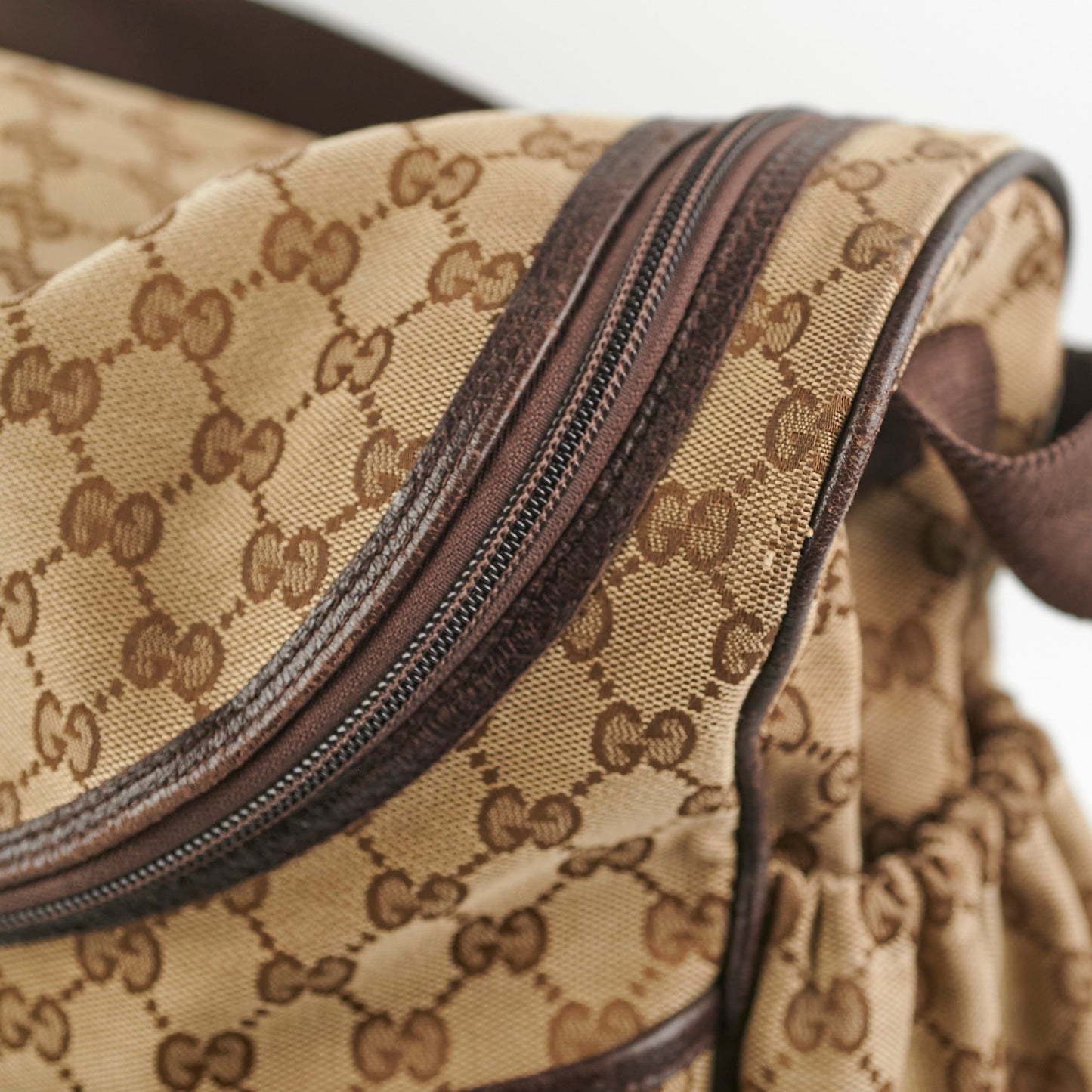Gucci GG Supreme Canvas Diaper Bag