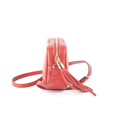 Gucci Soho Disco Red Crossbody Bag