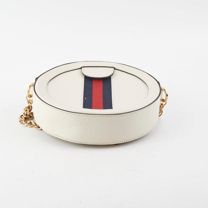 Gucci Round Crossbody Bag Ivory