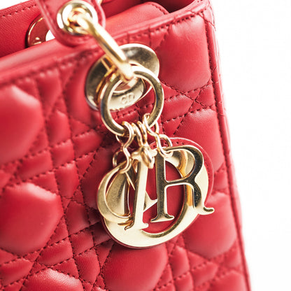 Dior Small Lady Dior Red