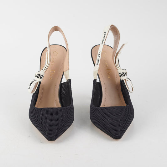 Christian Dior Black Singbacks Size 36