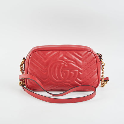 Gucci Marmont Camera Bag Red