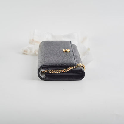 Gucci Wallet On Chain Black