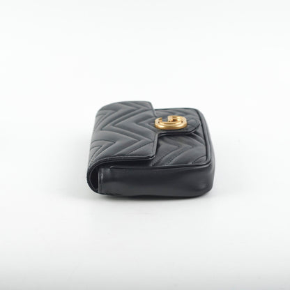 Gucci GG Marmont Matelasse Mini Bag Black