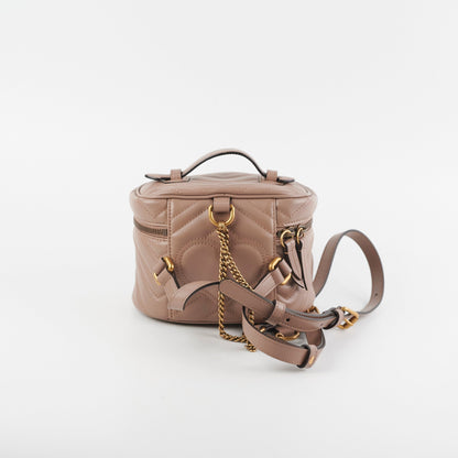 Gucci Small Vanity Backpack Beige Backpack