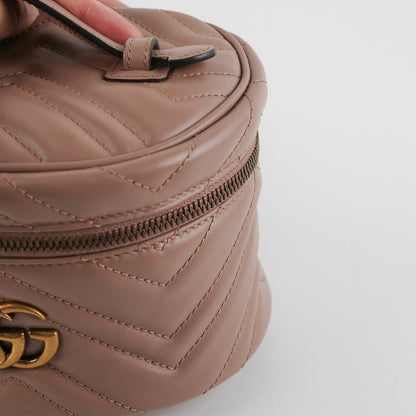 Gucci Small Vanity Backpack Beige Backpack
