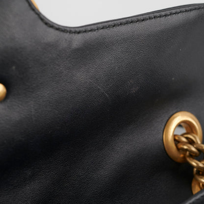 Gucci Marmont Small Black Shoulder Bag