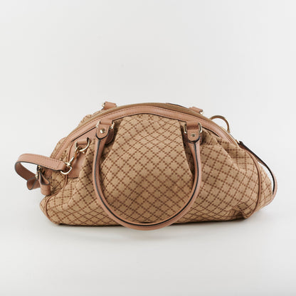 Gucci Brown/Pink Tote Bag