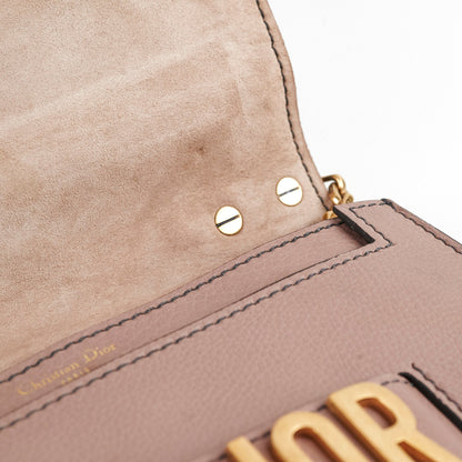 Christian Dior J'adior Medium Dusty Pink Flap Bag