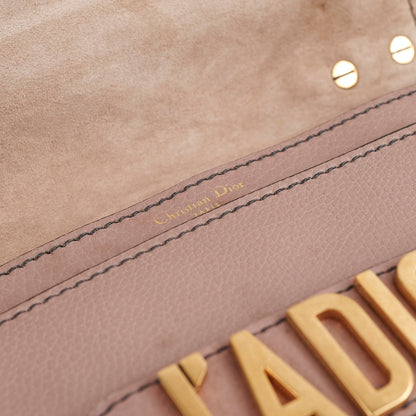Christian Dior J'adior Medium Dusty Pink Flap Bag