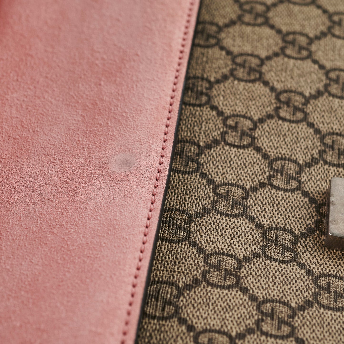 Gucci Crystal Embellished Dionysus Small Shoulder Bag