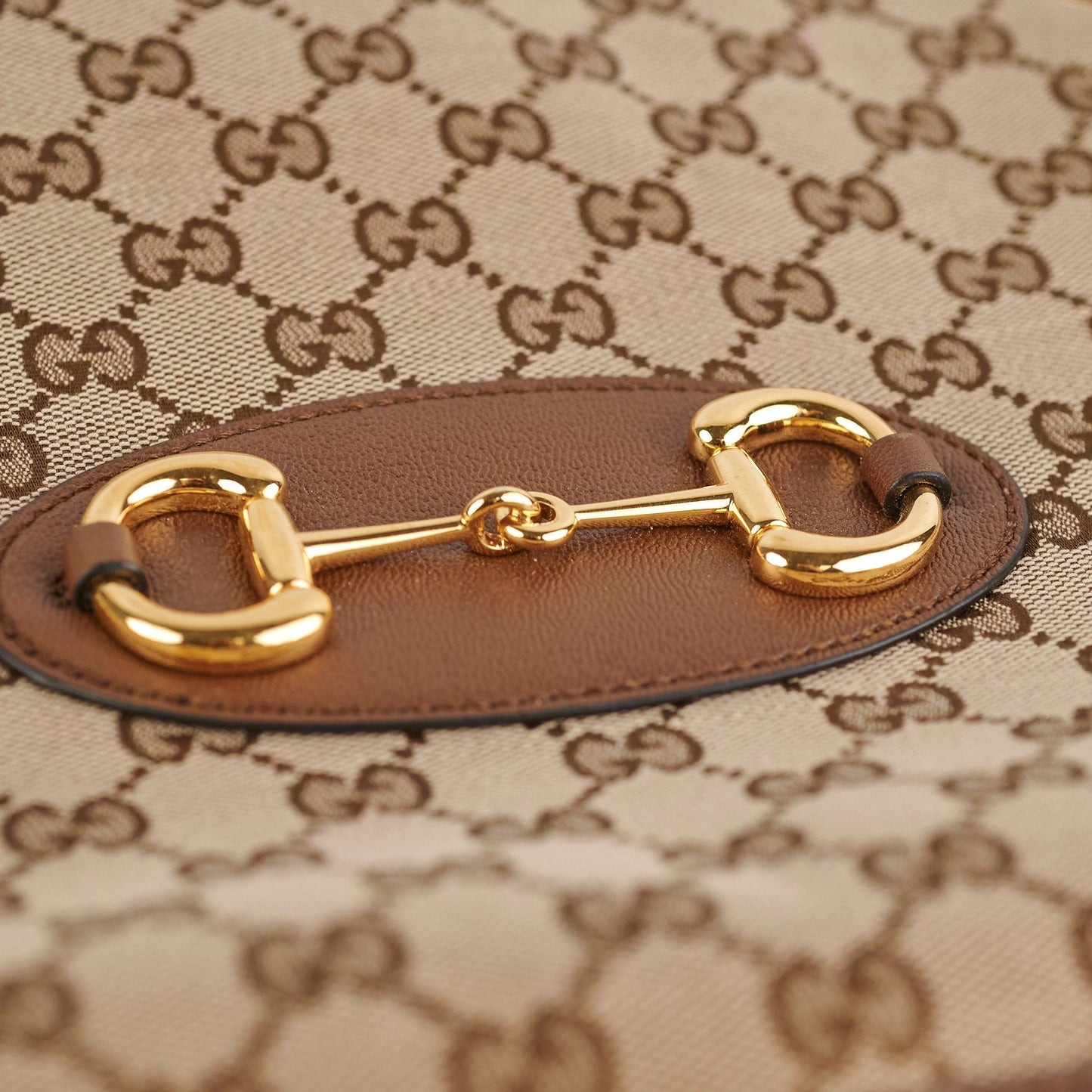Gucci Monogram Brown Tote