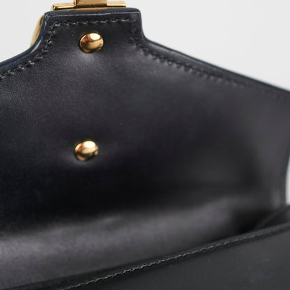 Gucci Sylvie Black Top Handle