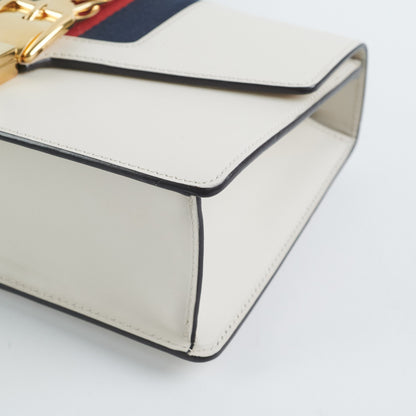 Gucci Sylvia White Shoulder Bag