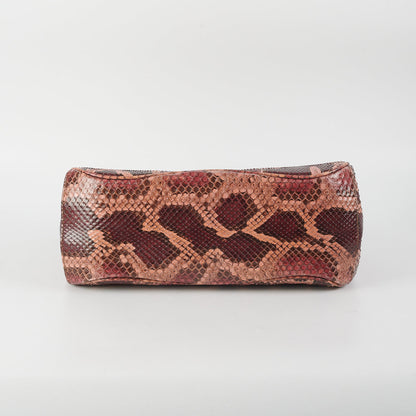 Gucci Lady Lock Python Bamboo Top Handle