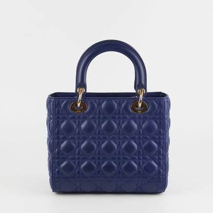 Dior Medium Lady Dior Blue
