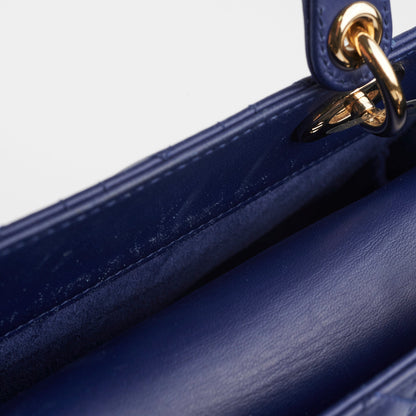 Dior Medium Lady Dior Blue