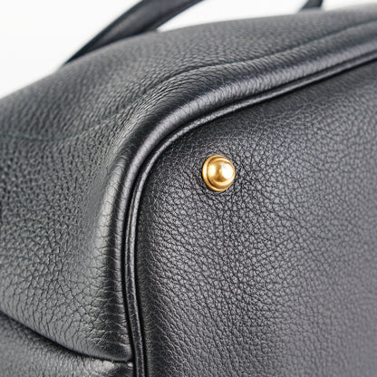 Gucci Bright Bit Convertible Tote Medium Black