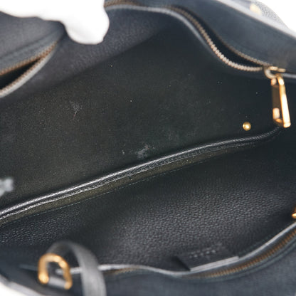 Gucci Bright Bit Convertible Tote Medium Black