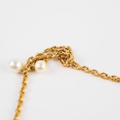 Christian Dior Layer Gold Necklace Costume Jewellery